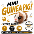 Mini Guinea Pig Refill Pack – 3D Printed Prize Bin Toys – Choose 5, 10 or 20 – Classroom Rewards, Party Favors, Treasure Box Fillers
