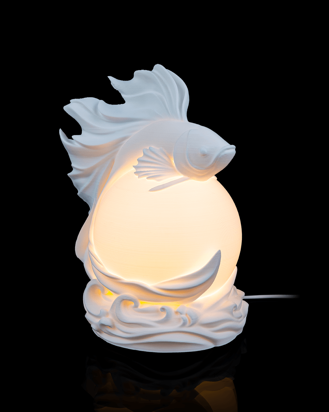 GlowOrb Betta Fish Lamp
