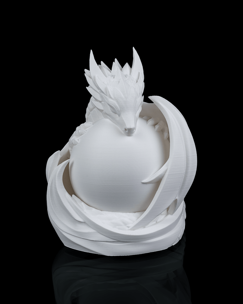 GlowOrb Dragon Lamp