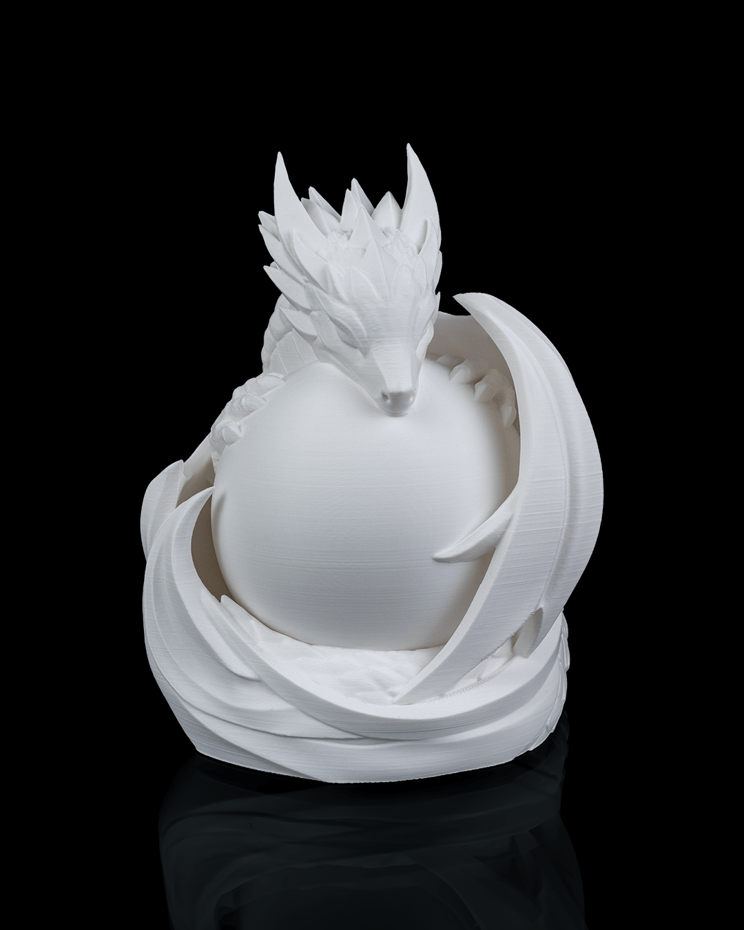 GlowOrb Dragon Lamp