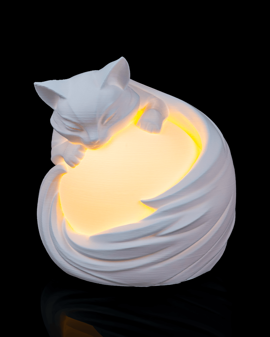 GlowOrb Cozy Cat Lamp