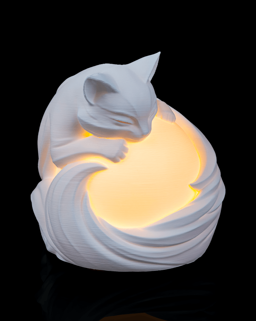 GlowOrb Cozy Cat Lamp