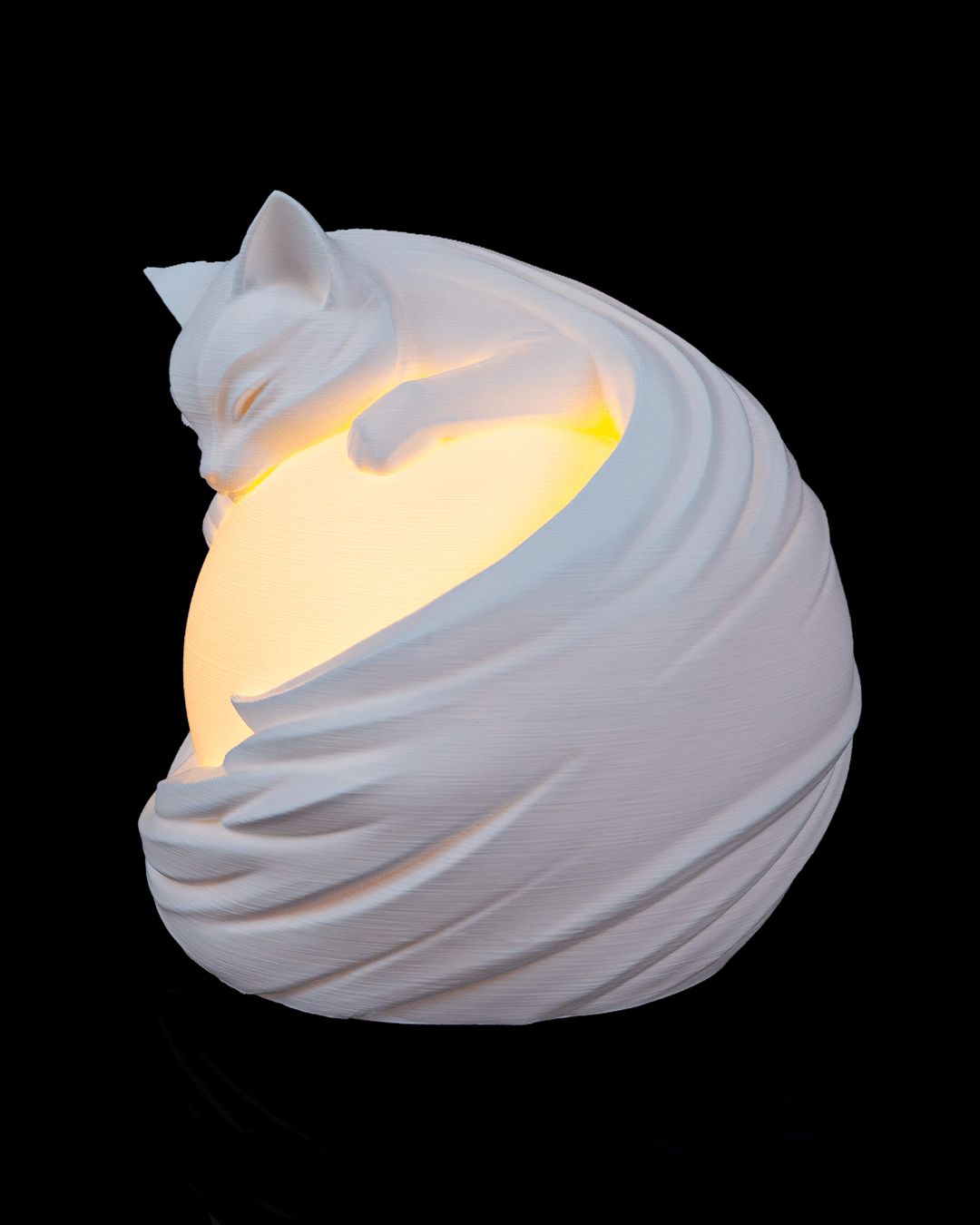 GlowOrb Cozy Cat Lamp