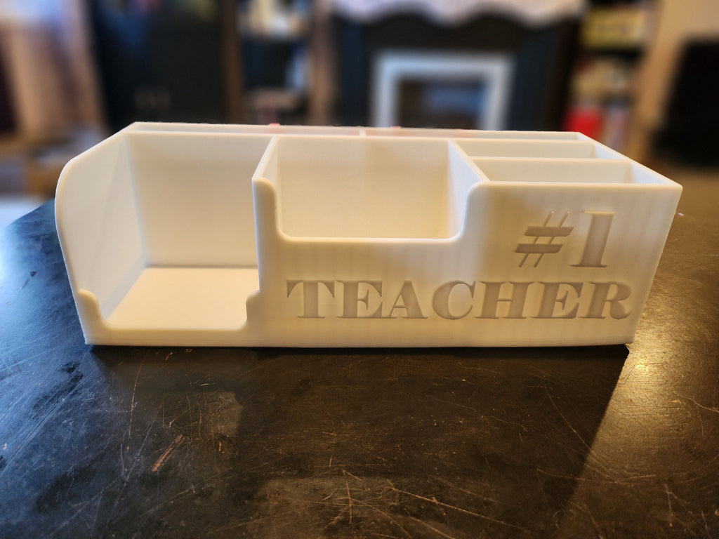 Customizable #1 Teacher DESK Organizer