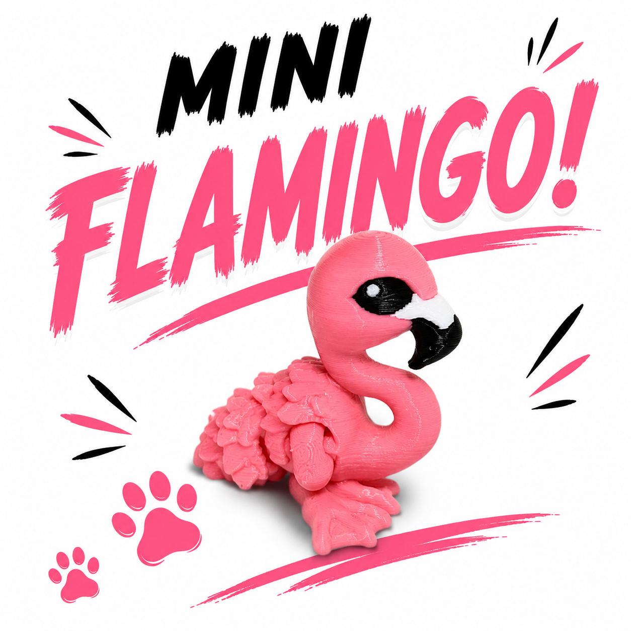 Custom 50 Pack 3D Printed Animals – Pick Your Own Mix – Classroom Prize Bin, Party Favors, Treasure Box Toys
