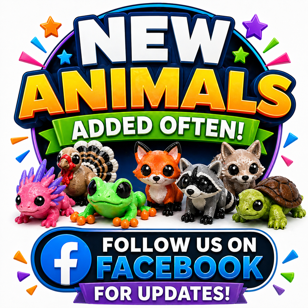 Mini Axolotl Refill Pack – 3D Printed Prize Bin Toys – Choose 5, 10 or 20 – Classroom Rewards, Party Favors, Treasure Box Fillers