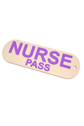 3D Printed Nurse Pass – Bandage Style Classroom Hall Pass – Durable 2” x 6” Health Office Pass